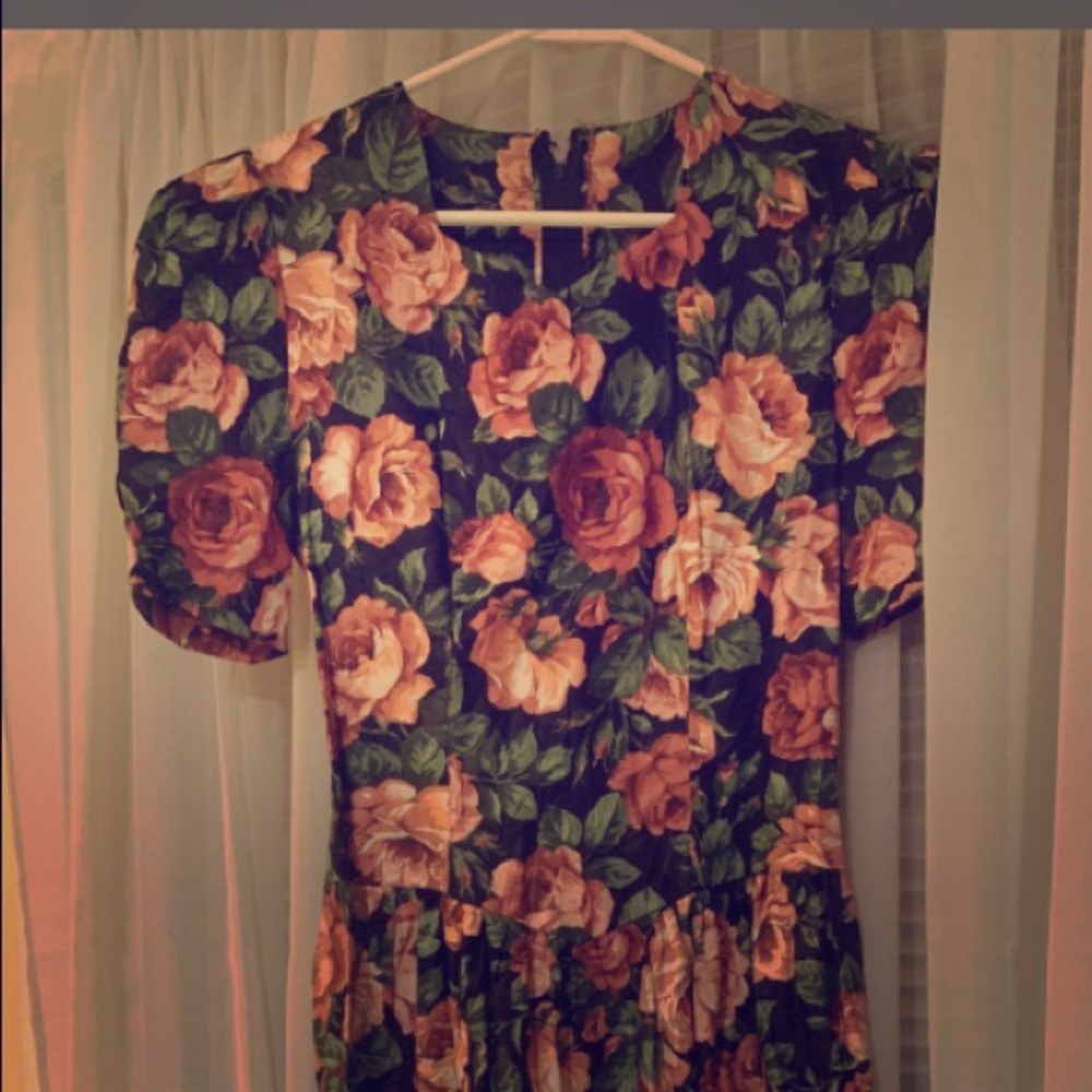 Vintage 80s day dress